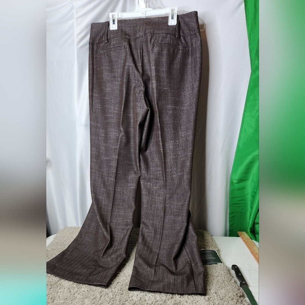 Women's Dress Brown Trousers - Dress Barn - Size 8 - Picture 2 of 12